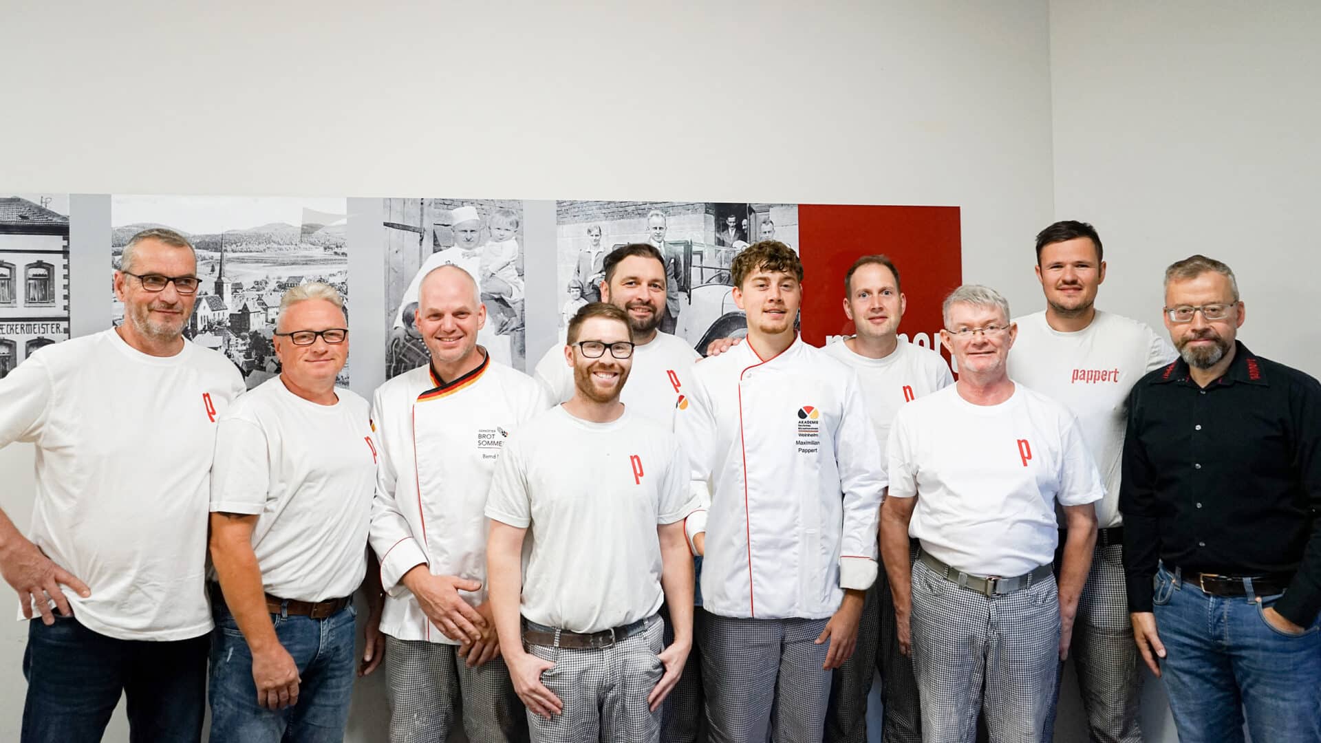 Die Bäckermeister der Bäckerei Pappert aus Poppenhausen